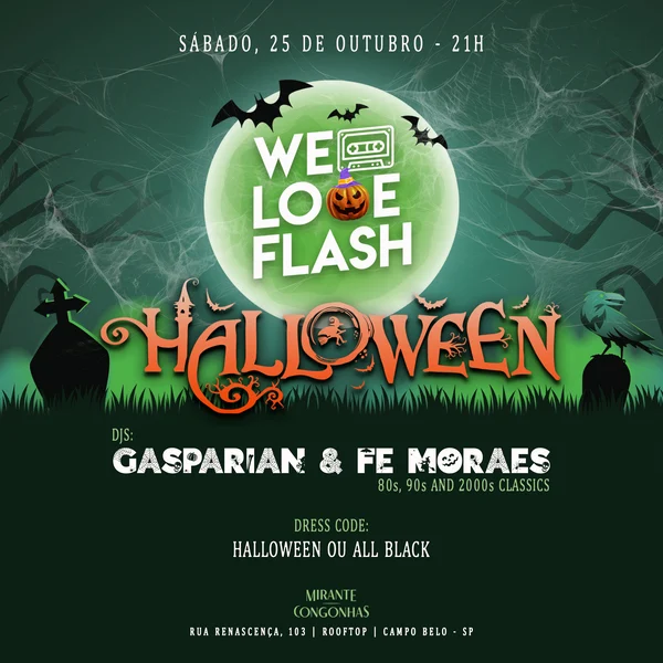 We♥️Flash Halloween | 25.10.25 | Mirante Congonhas